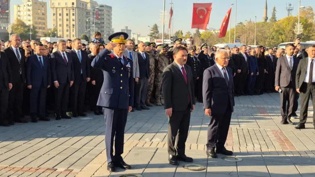 Gazi Mustafa Kemal Atatürk, vefatının 87'nci yıldönümünde anıldı