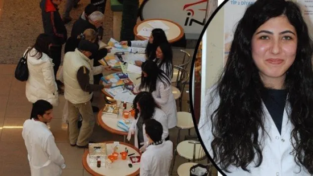 GELECEĞİN HEKİMLERİ DİYABETİ ANLATTI  