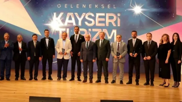 Geleneksel Kayseri Turizm Ödülleri töreni düzenlendi