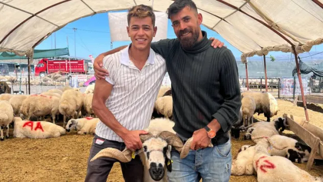 Gelinlik koçlar kurban pazarında yerini aldı: En düşük 10 bin lira