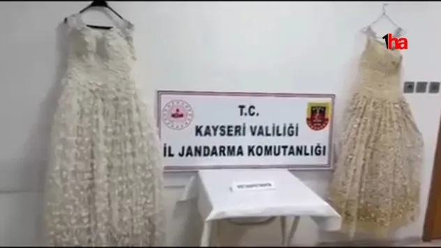 Gelinlik Operasyonu: Boncukların Altından Zehir Fışkırdı!
