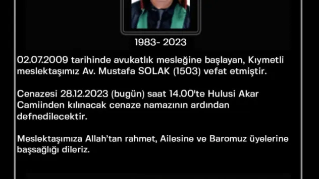 Genç avukat kalbine yenik düştü