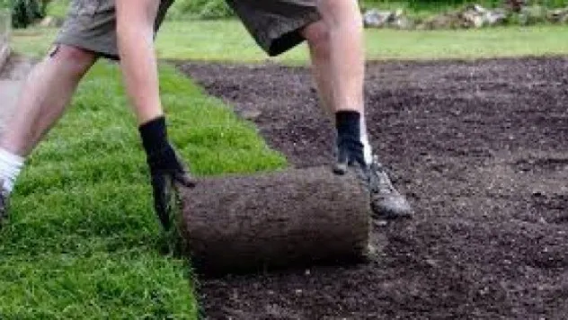 Germir Ve Gökkent Semtine Kesme Çim İle Yeşil Alanlar 