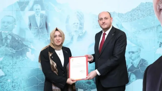 Hacılar'a İlk Kadın İlçe Başkanı