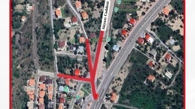 Hacılar'a yeni kavşak