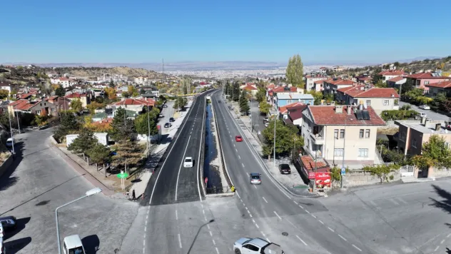 Hacılar'da Kayseri Caddesi'nde çalışmalar tamamlandı