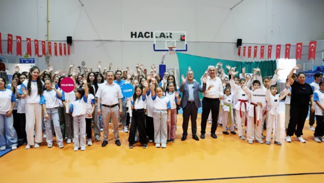 Hacılar'da Yaz Spor Okulu Heyecanı