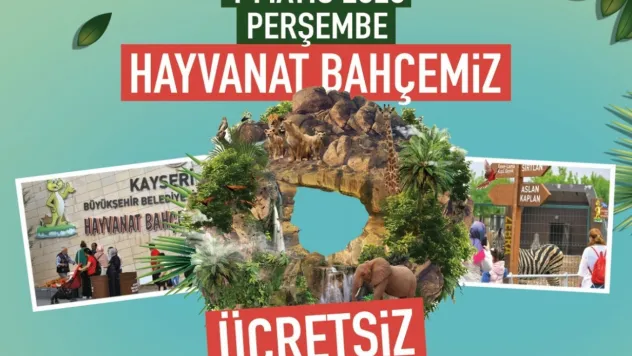 Hayvanat bahçesi, 1 Mayıs'a özel ücretsiz olacak