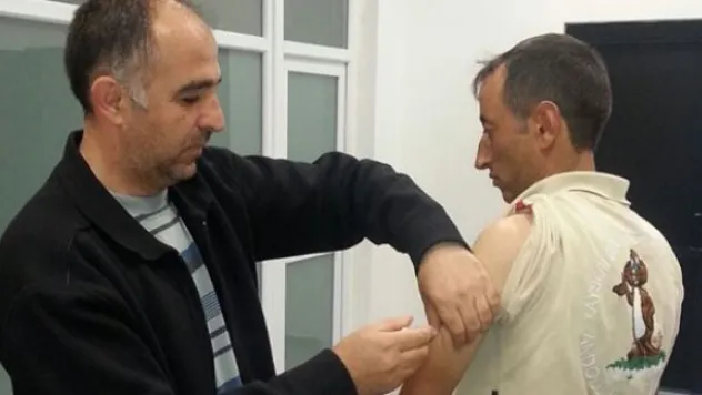 Hayvanat Bahçesi personelinin aşıları devam ediyor