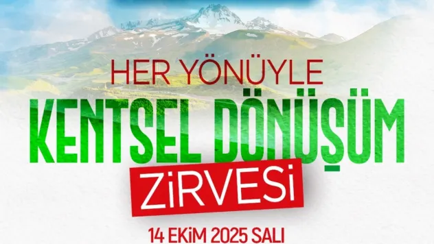 'Her Yönüyle Kentsel Dönüşüm' Zirvesi yarın yapılıyor