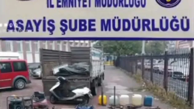 Hırsızlık operasyonunda 17 gözaltı