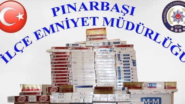 Hırsızlık için girdi  sigara içerken yakalandı