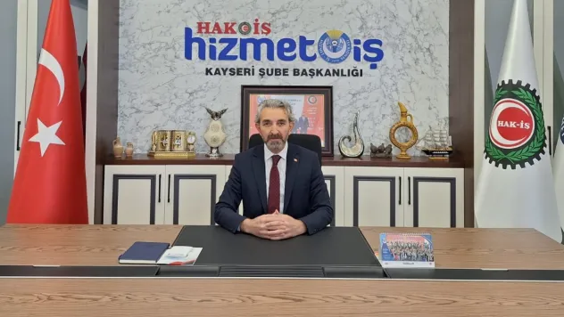 Hizmet-İş Şube Başkanı Navruz: 'Emekçilerin ve emeklilerin milli gelirden aldığı payın artırılmasını istiyoruz'