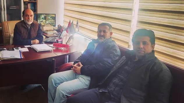 Hüdapar İl Teşkilatı'ndan gazetemize ziyaret