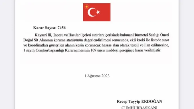 Hürmetçi Sazlığı korumaya altına alındı