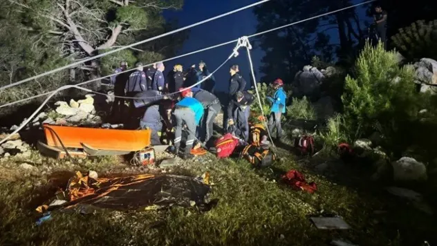Teleferik Kazasındaki 112 kişi kurtarıldı