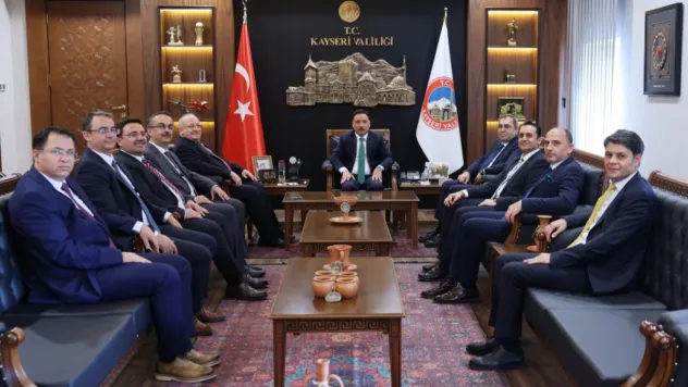 İçişleri Bakanlığı Mülkiye Müfettişleri heyeti Kayseri'de