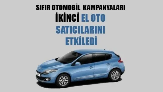 İkinci El Oto Satıcıları Sıkıntıda