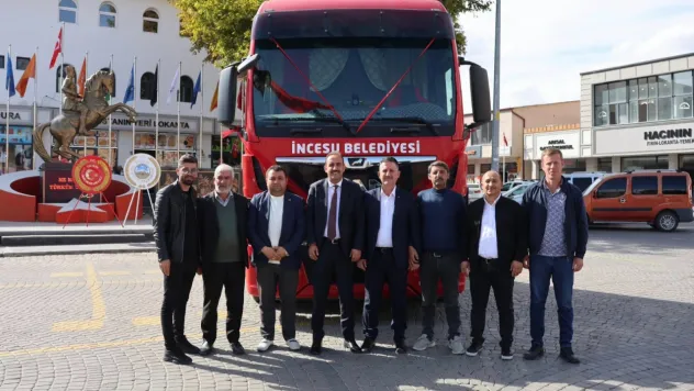 İncesu Belediyesi'ne yeni araç