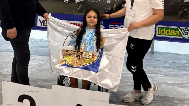 İncesu Belediyesi sporcusu paralimpik dalında Türkiye şampiyonu oldu