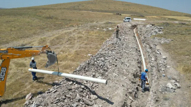 İncesu'da Yeni İçme Suyu Projesi: 3 Milyon TL'lik Terfi Hattı İmalatı Başladı