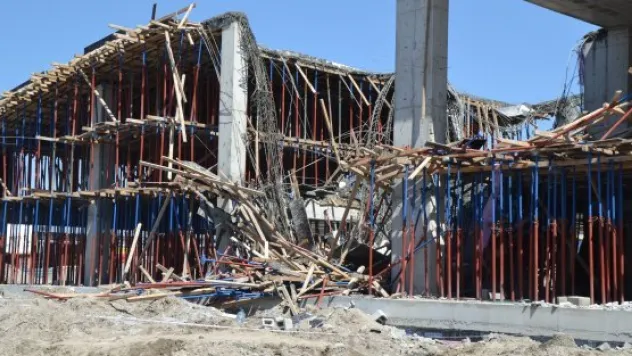 İnşaatta göçük: 2 yaralı