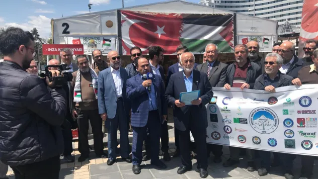 'İnsanlık Vicdanı Ayakta ABD ve İsrail Soykırımda Katliamda'