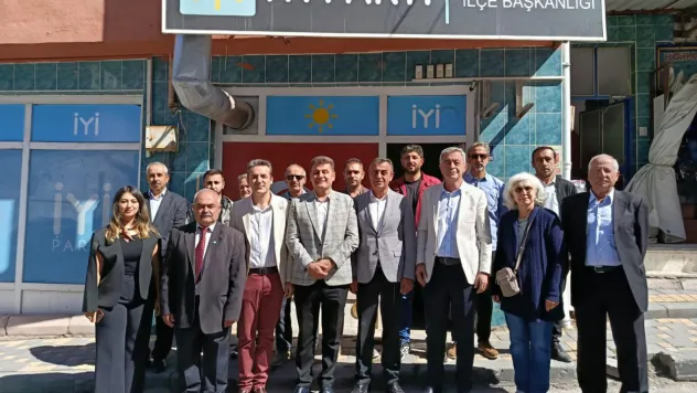 İYİ Parti Bünyan İlçe Başkanı Abdullah Sarıkaya oldu
