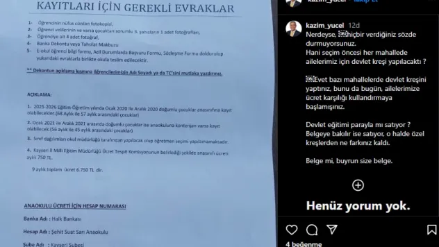 İYİ Parti GİK Üyesi Yücel, 'Devlet kreş eğitimini parayla mı satıyor?'