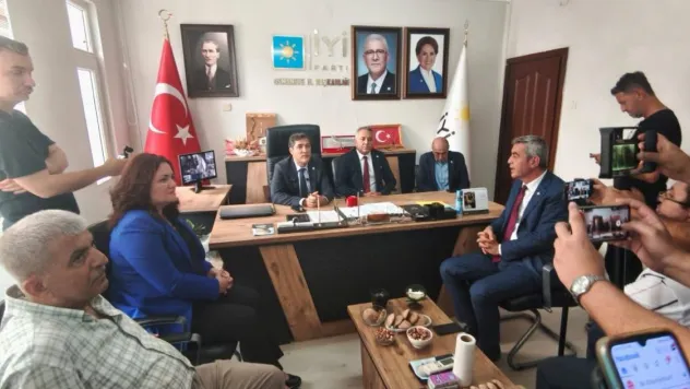 İYİ Partili Yücel Kilis ve Osmaniye'de istişarelerde bulundu