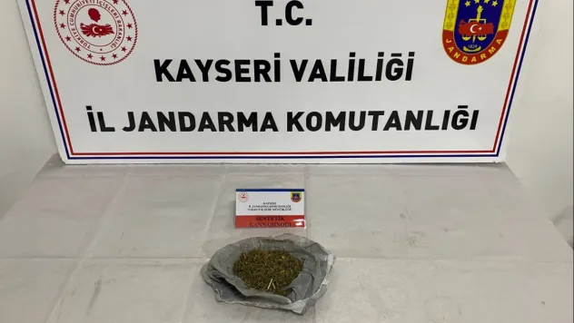 Jandarma'dan operasyon: 75 gram bonzai taşıyan şahıs yakalandı