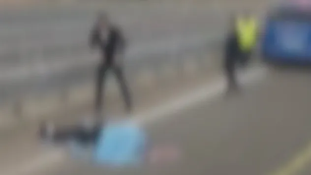 Kaçırdığı araç sonu oldu