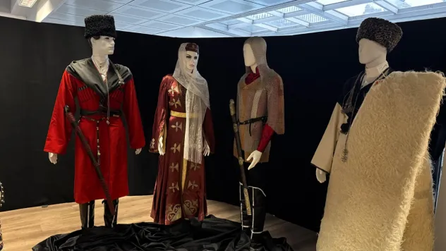 'Kadim Çerkes El Sanatları' sergisi açıldı