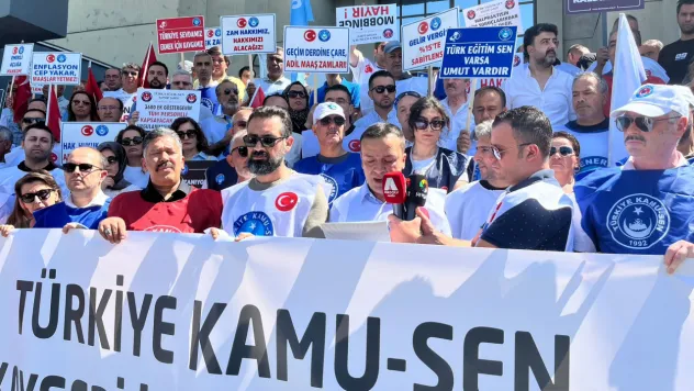 Kamu Sen İl Temsilcisi Sıdar: 'Maaşlar hayali tahminlere göre değil, yaşadığımız gerçeğe göre belirlenmelidir'