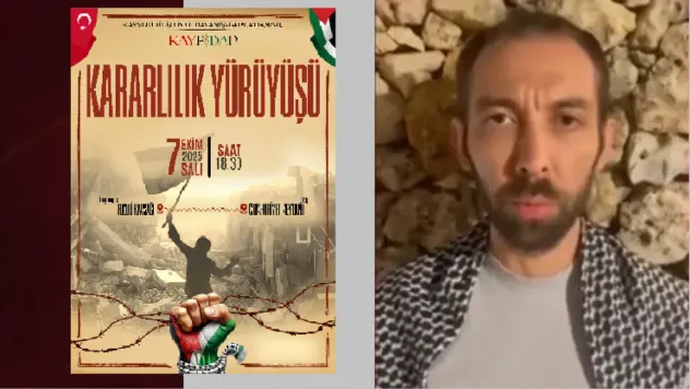 Kararlılık Yürüyüşü'ne Sumud Aktivisti Abdulsamed Turan da katılacak