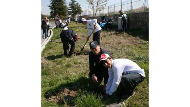 Kardeşlik destanının 100. yılında 100 fidan ile el ele projesi