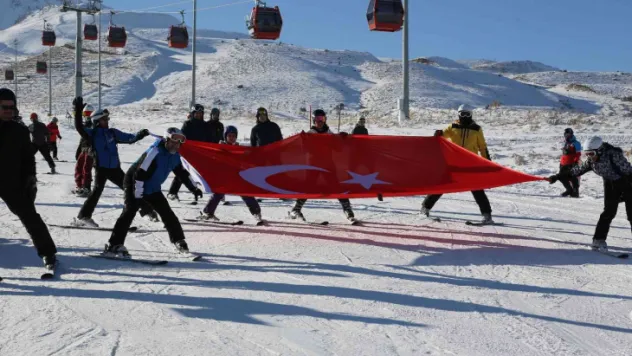 Kayak sezonunu açan Erciyes'e davet