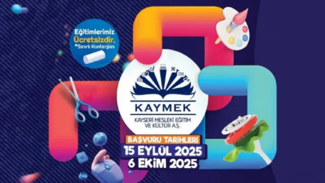KAYMEK Sanat ve Mesleki Eğitim Kurs Kayıtları Başladı