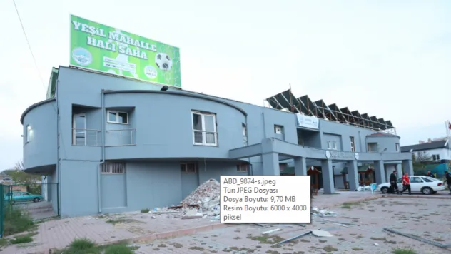 Kaymek Yeşil Mahalle Tesisleri Yenileniyor