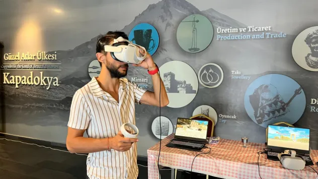 Kayseri Arkeoloji Müzesi'nde 'Sanal Müze' heyecanı