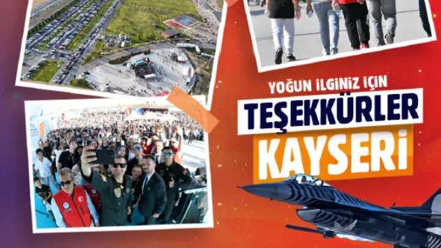 Kayseri Bilim Festivali, 300 binden fazla ziyaretçi ağırladı