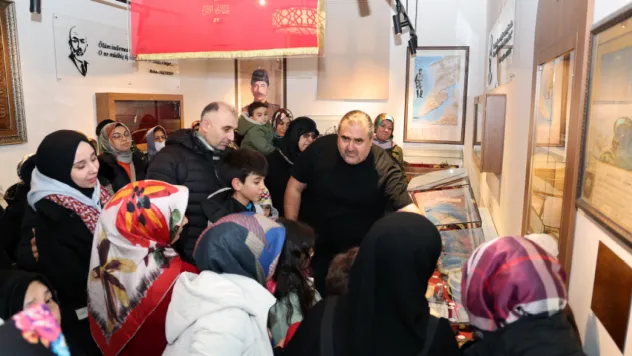Kayseri Çanakkale Müzesi'ne 200 bininci ziyaretçi