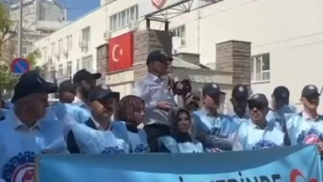 Kayseri'de bu devlt kurumunda greve başladı