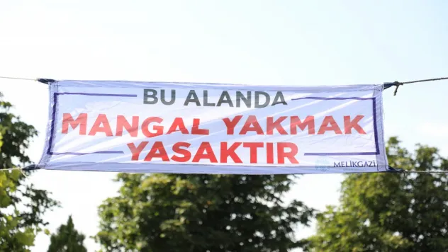 Kayseri'de Bu Mesire Alanlarında Mangal Yasaklandı