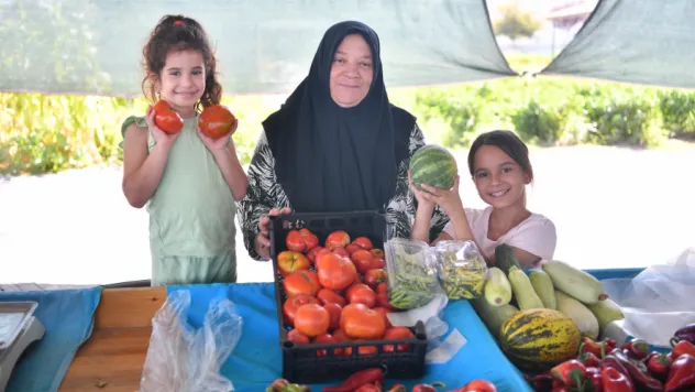 Kayseri'de doğal bahçe ürünlerine yoğun ilgi