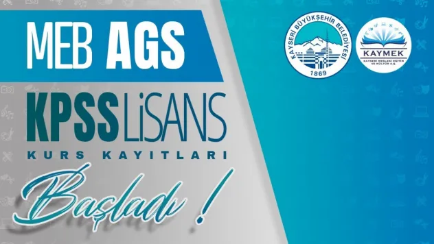 Kayseri'de Eğitim Fırsatları: MEB-AGS ve KPSS Kursları Başladı