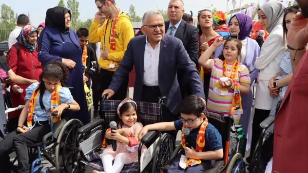 Kayseri'de Engellilere Yönelik Çeşitli Hizmetler ve Destekler Artarak Devam Ediyor