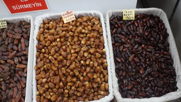 Kayseri'de hurma fiyatları 115 liradan başlıyor