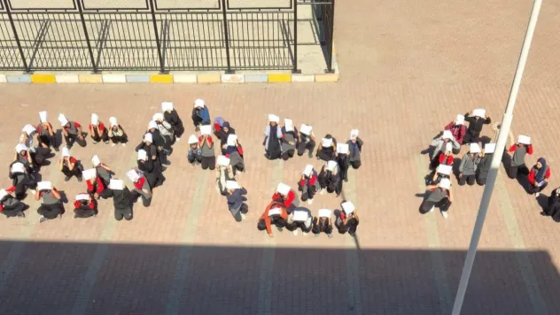 Kayseri'de İmam Hatipli öğrencilerden Gazze'ye Anlamlı Destek