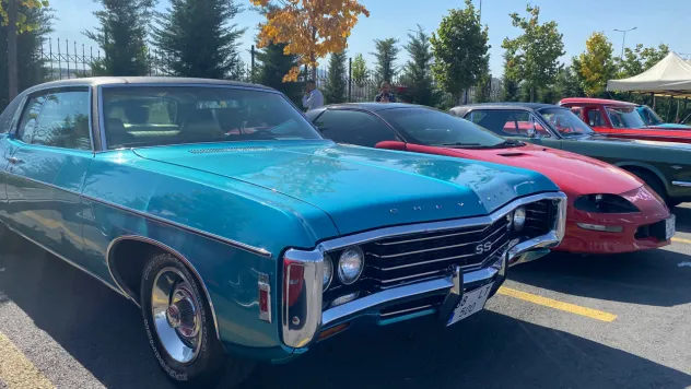 Kayseri'de klasik otomobil tutkunları buluşuyor